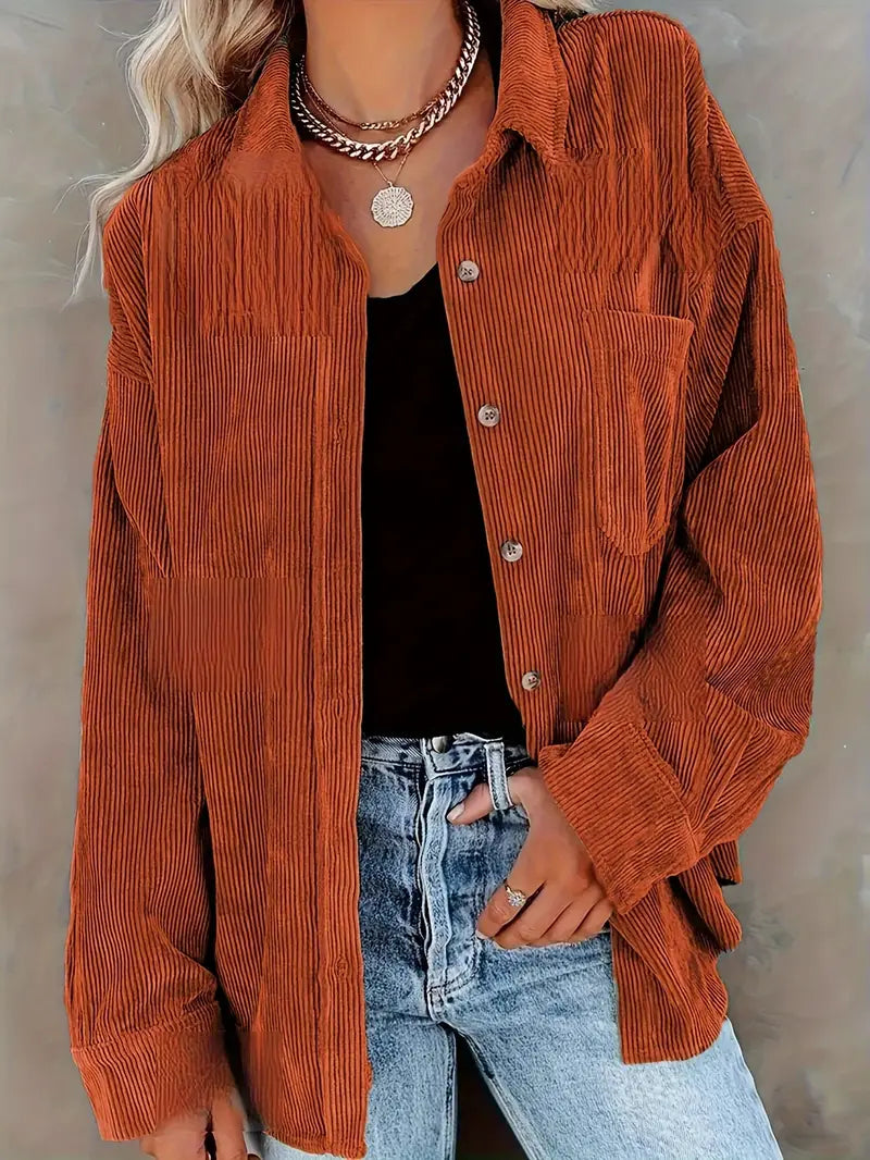 Irmela - Langärmliges Hemd Mit Knöpfen