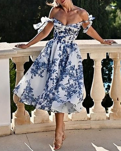 Elegantes Kleid mit Spitzenmuster