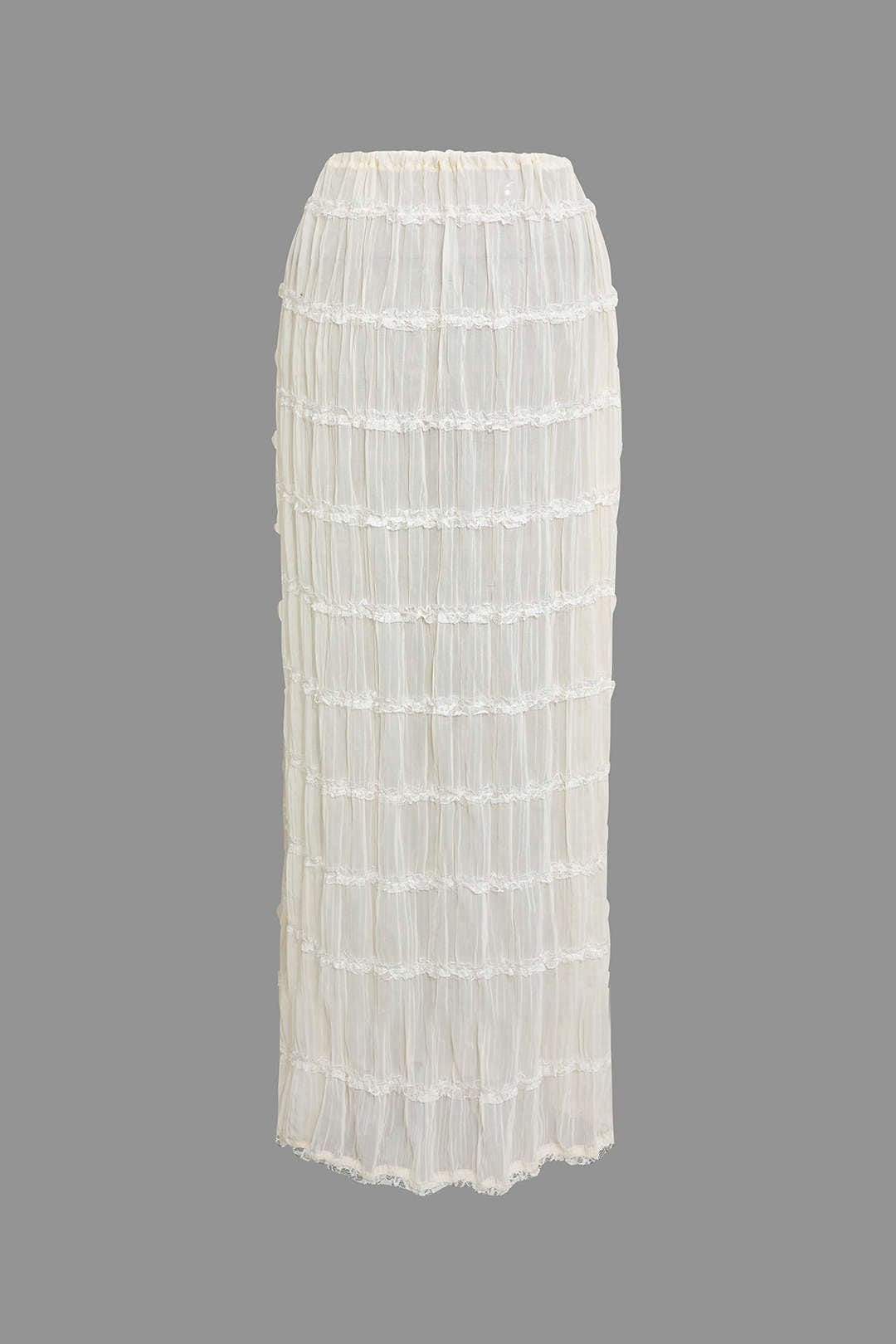 Elise | Romantisches Zweiteiler-Set mit Plissee-Top & Maxirock