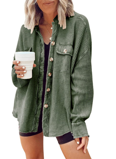 Geknöpfte Jacke für Frauen