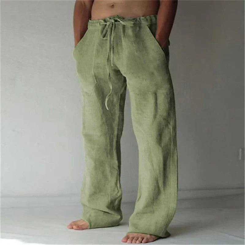 DAVIDE | BEQUEME LEINENHOSE