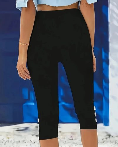 Zweiteiliges Set Mit Lässigen, Vielseitig Kombinierbaren Leggings