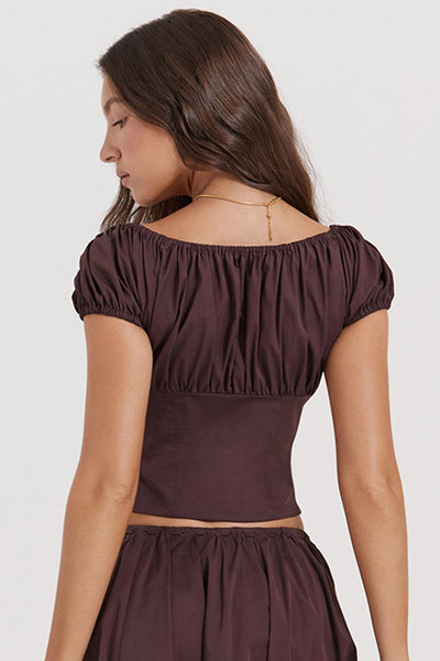 Zweiteiler Damen – Baumwolle – Boho Chic Stil – Sommer-Outfit