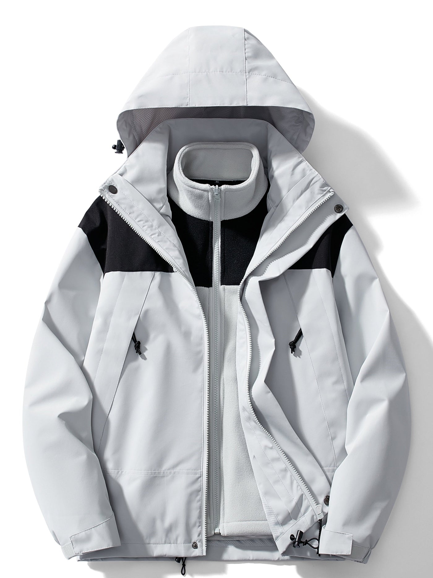 Stylische 3-in-1 Kapuzenjacke für Männer