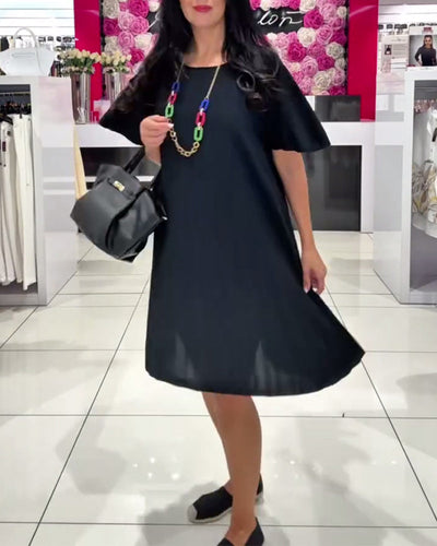 Kleid modisch Street plissiert