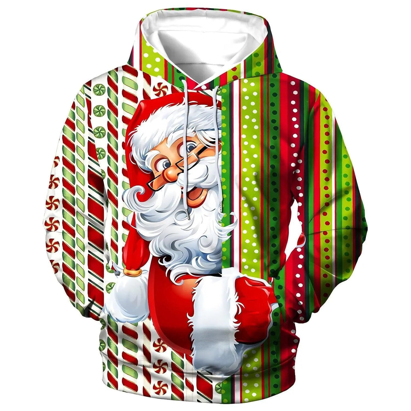 Weihnachtspullover mit Kapuze für Männer