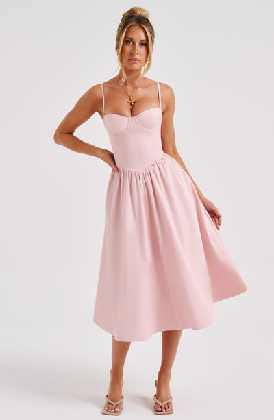 Heidi-Mode | Midi Kleid Blush