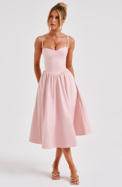 Heidi-Mode | Midi Kleid Blush