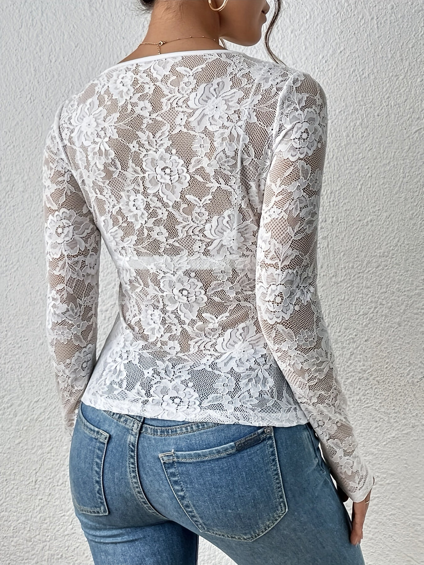 Heidi-Mode | Damen Langarm Oberteil Elegante