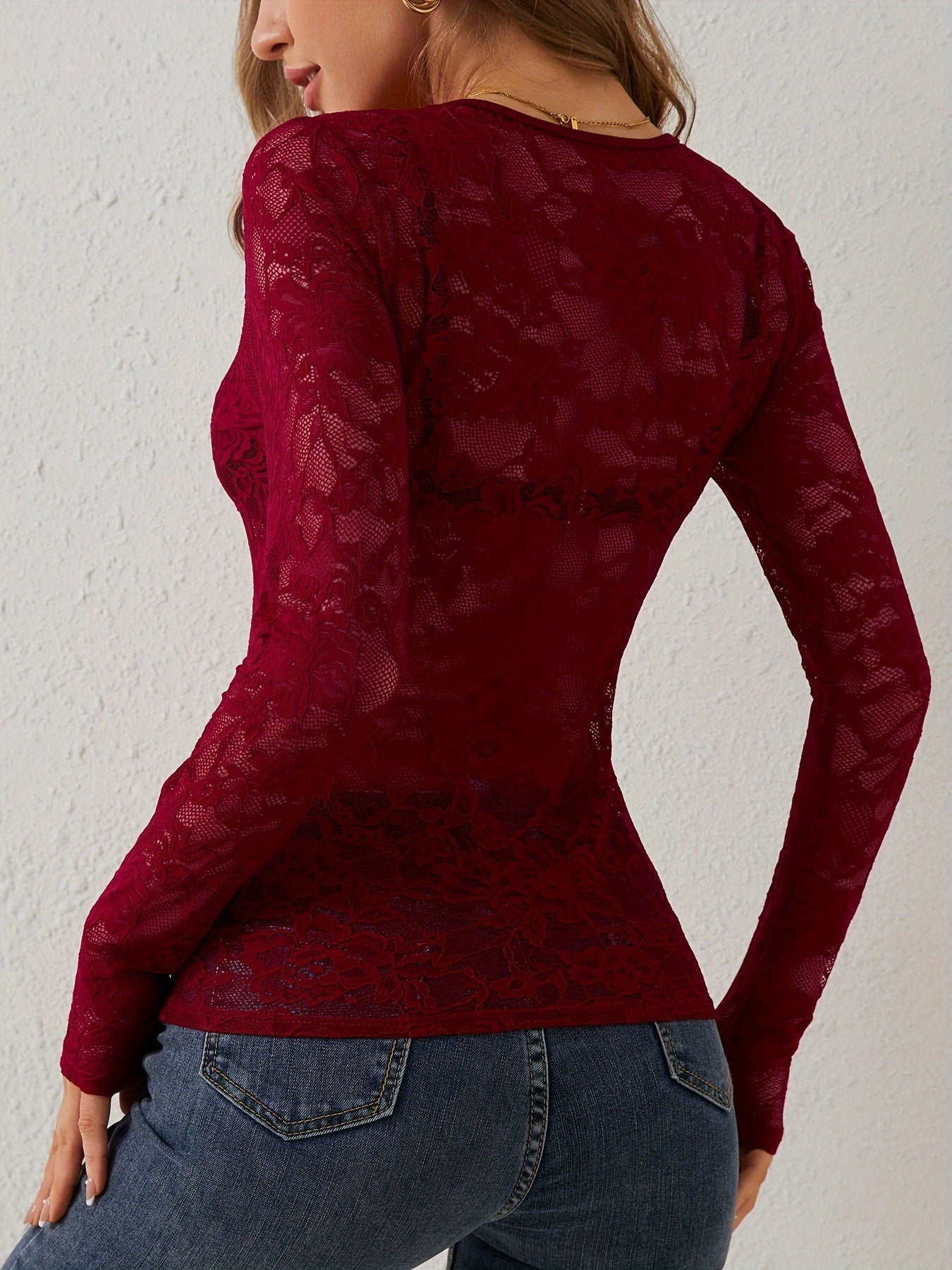 Heidi-Mode | Damen Langarm Oberteil Elegante