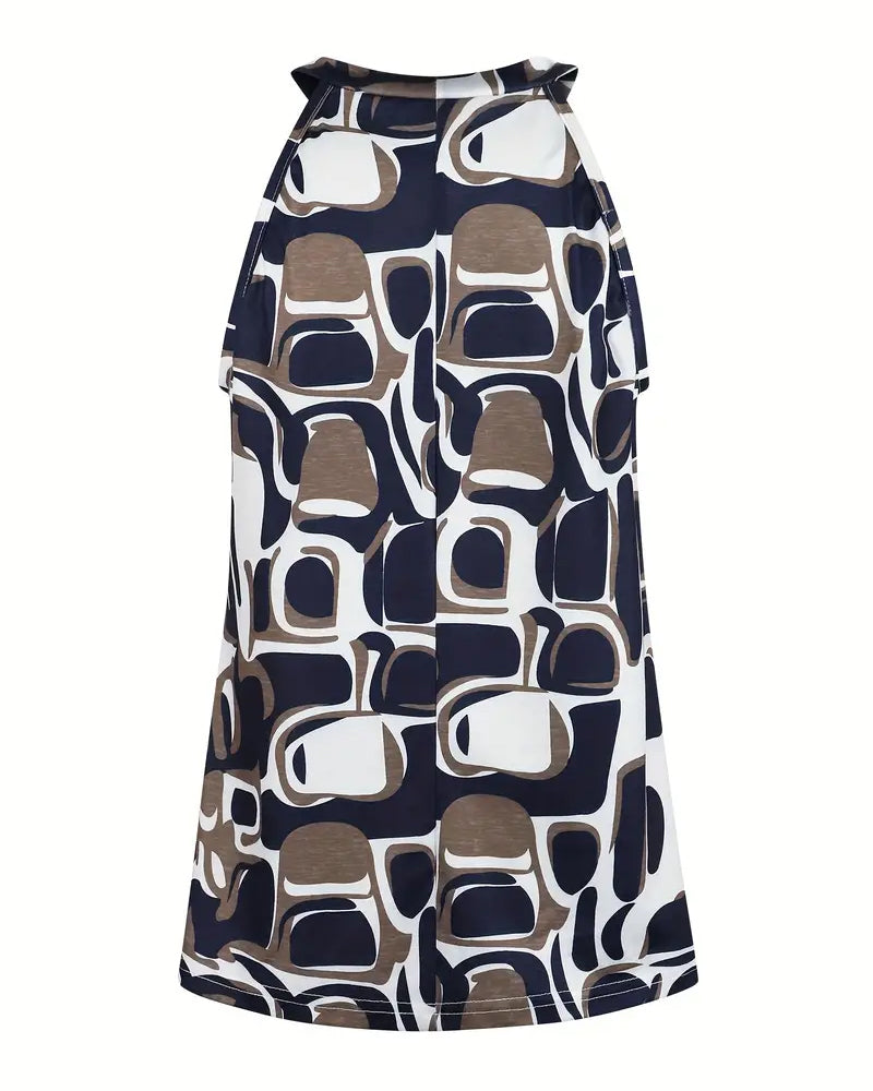 Tanktop Modisch Lässig Bedruckt Ärmellos