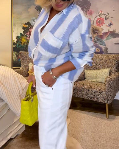 Shirt V-Ausschnitt Stilvoll Bedruckt