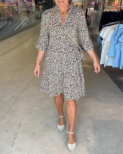 Kleid Leopardenprint