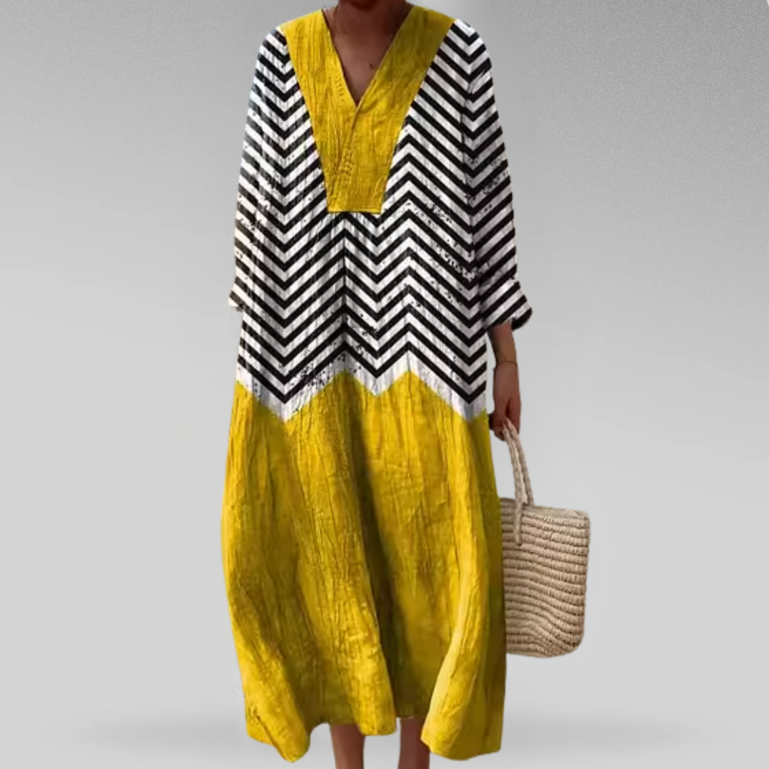 Julia | Geometrisches Kleid