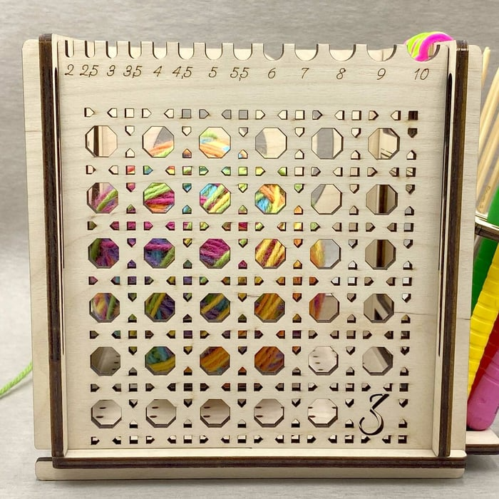 MascheNkasten™ Hält den Faden Geordnet