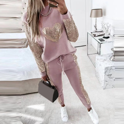 Set aus Pullover und Hose für Frauen