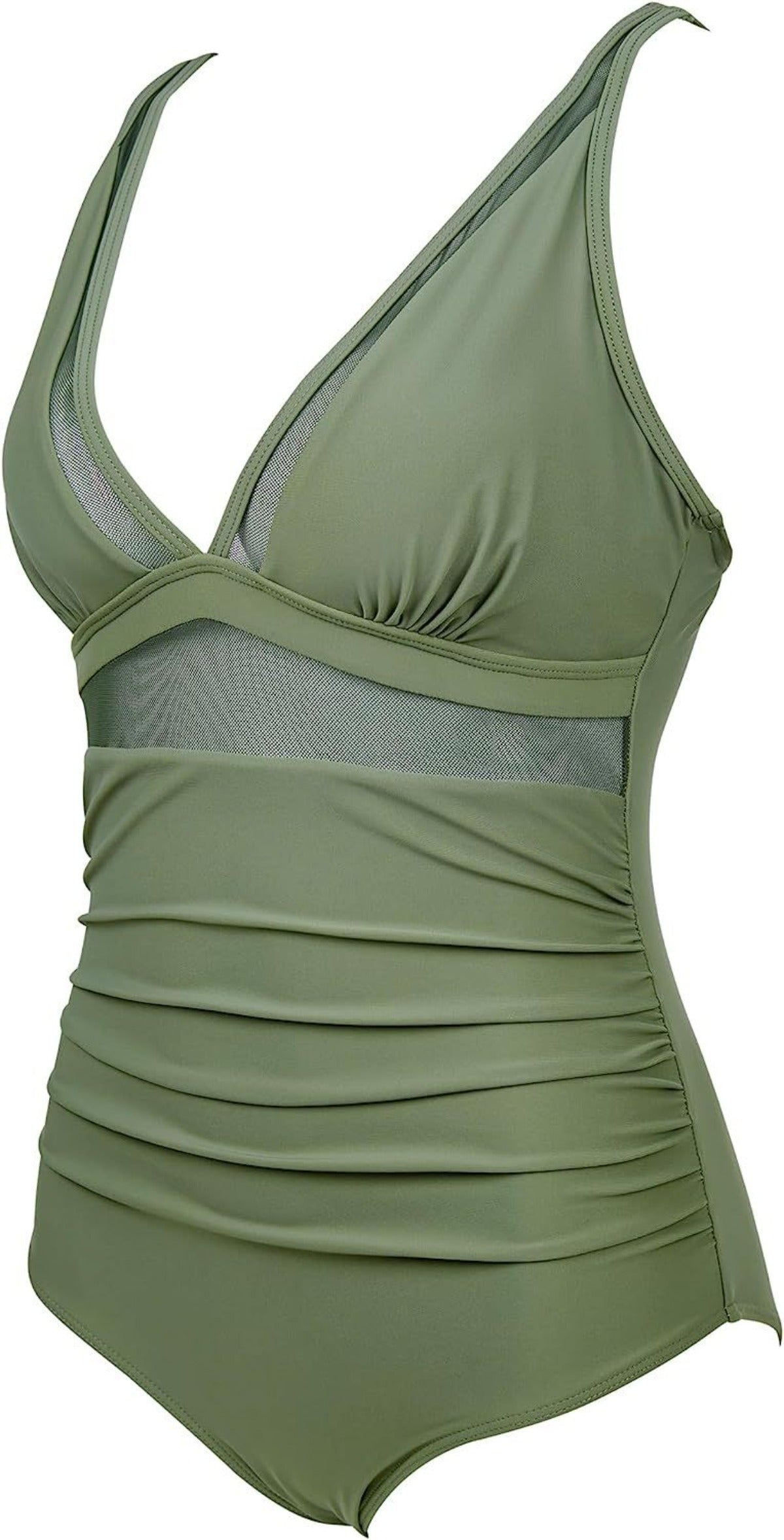 Heidi Mode | Einteiliger hohler Badeanzug mit hoher Taille