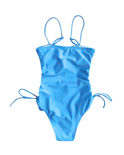 Badeanzug Lace-up schlankmachenden Hohl