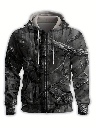 Whitaker – Kapuzenpullover Zweigstelle Mit Reißverschluss Und Aufgedrucktem Logo