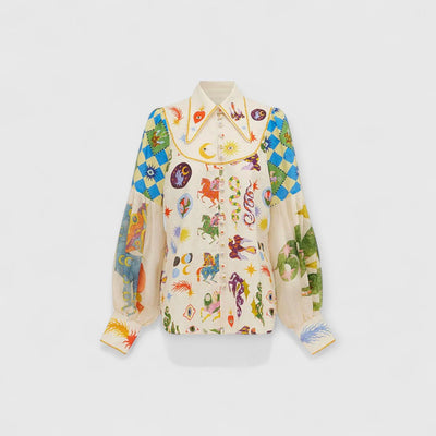 Nina | Vintage Lange Puffärmel