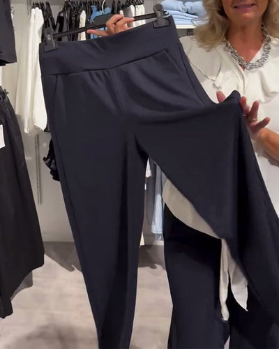 Hose modisch lässig einfarbig