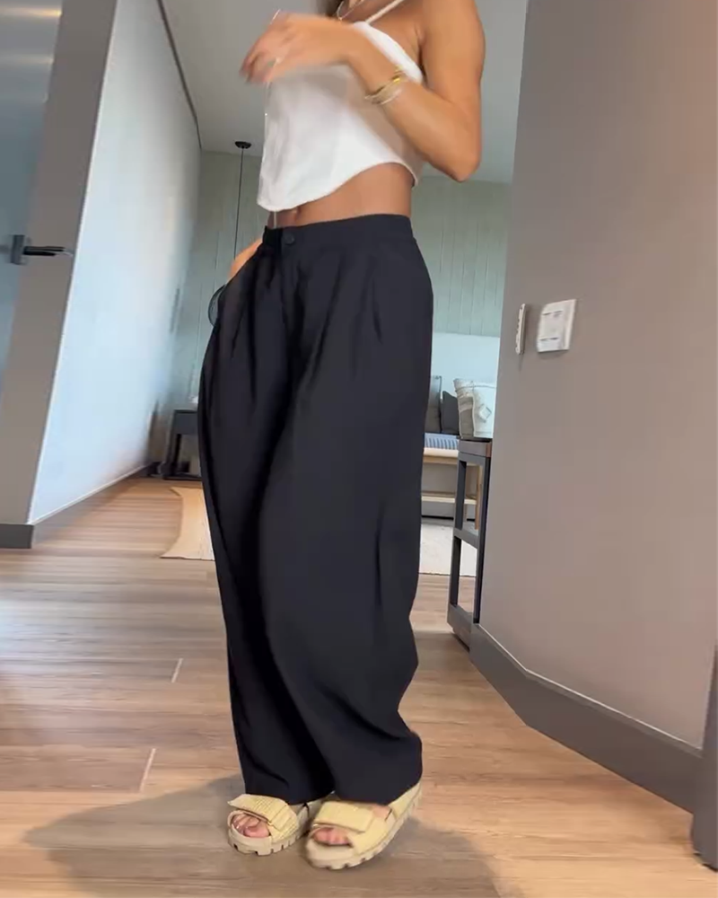 Hose Casual Weit Geschnitten