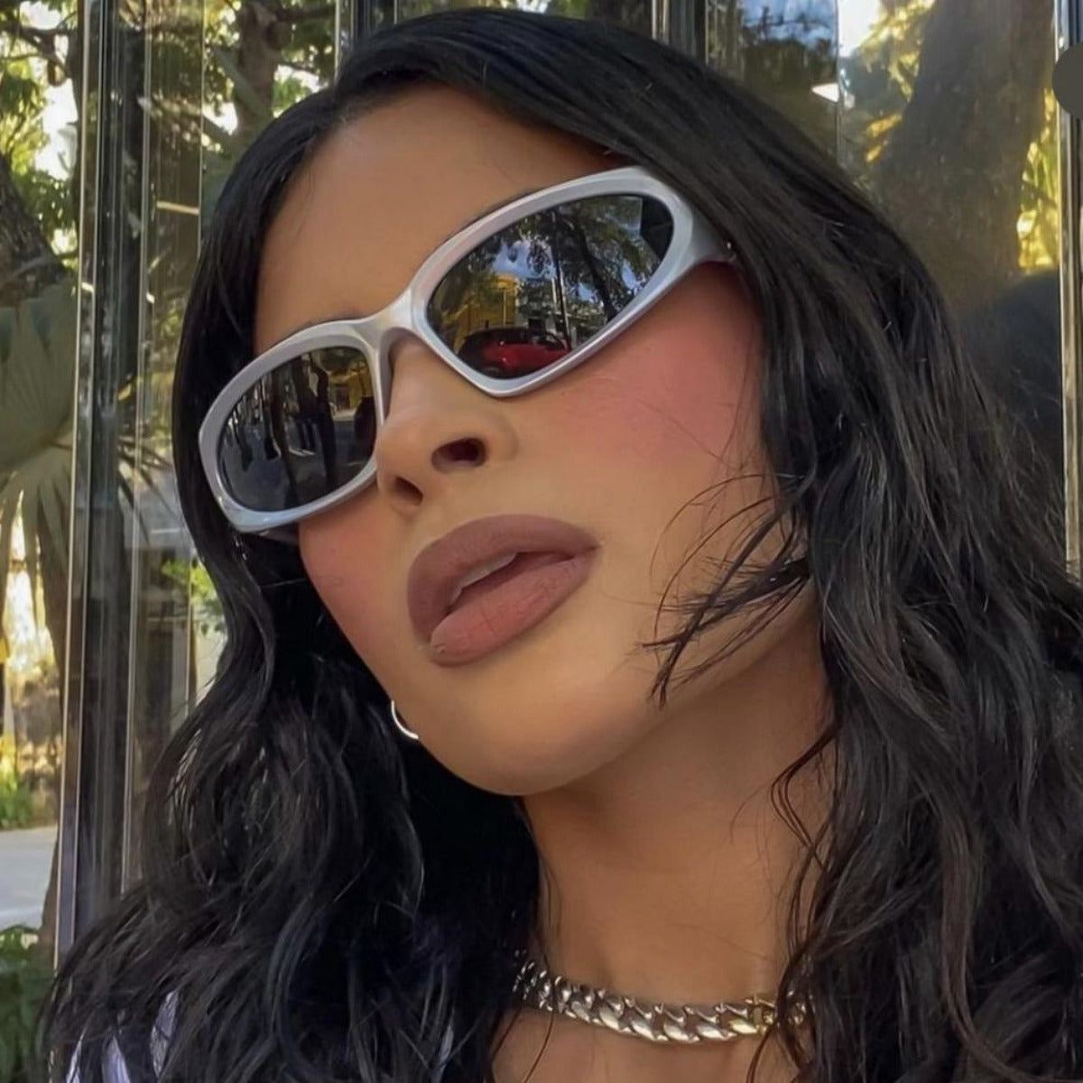 Heidi Mode | Hochwertige quadratische Sonnenbrille