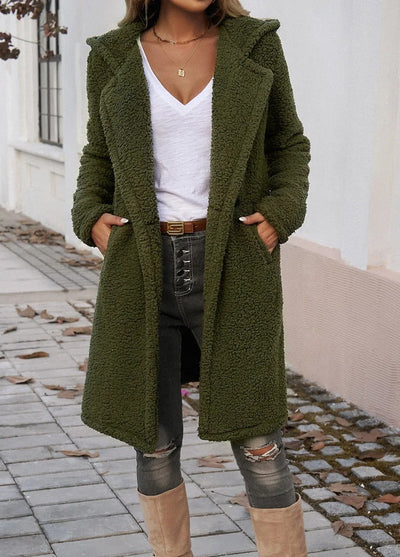 Luxuriöser Lange Winterjacke für Damen