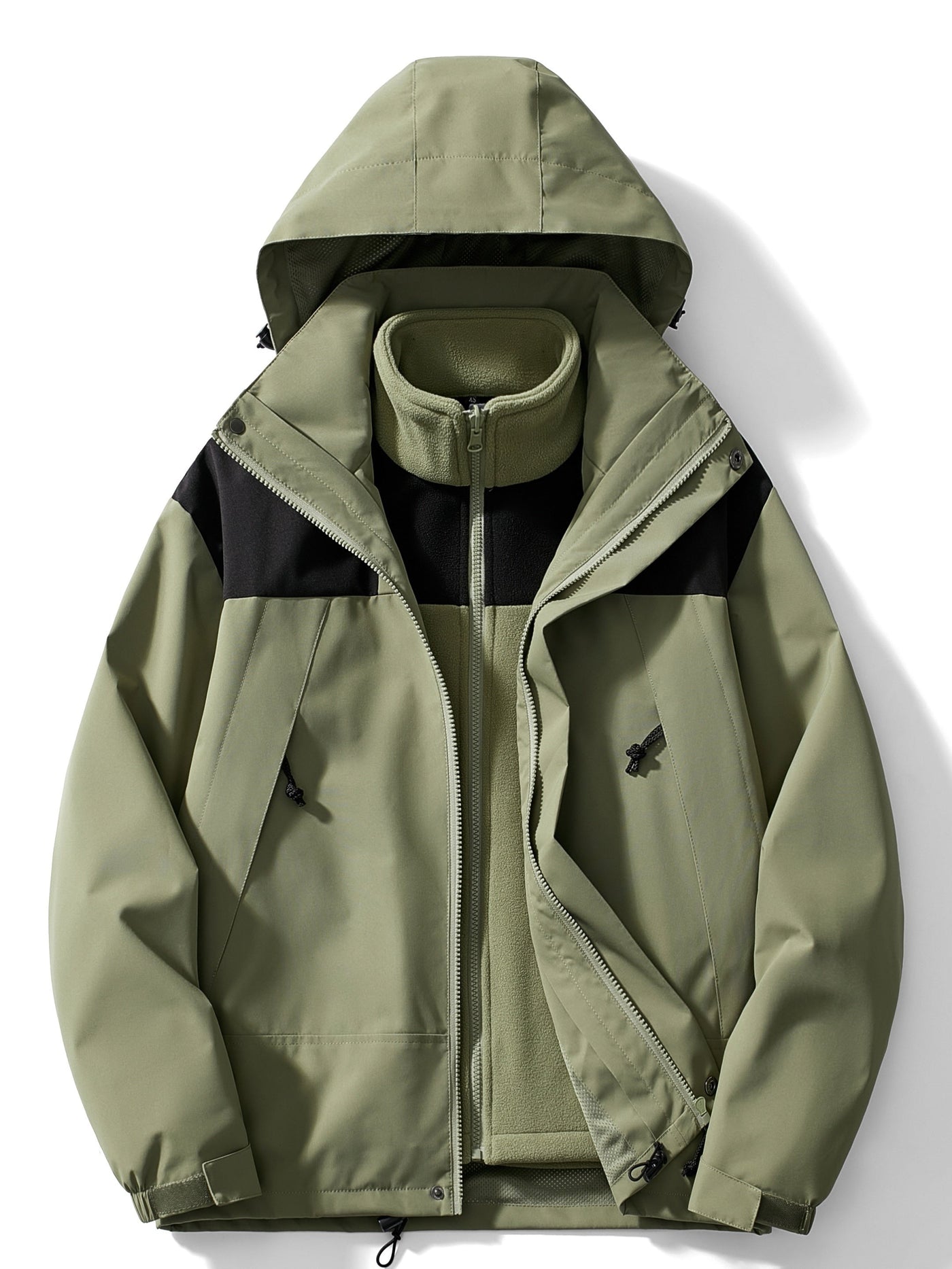 Stylische 3-in-1 Kapuzenjacke für Männer