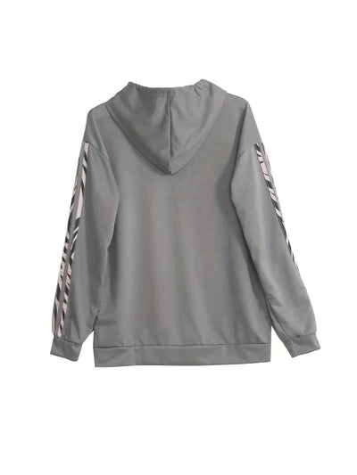 Kapuzenpulli und Hosen-Set für Frauen