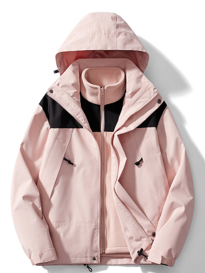 Stylische 3-in-1 Kapuzenjacke für Männer