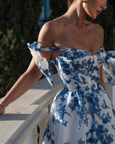 Elegantes Kleid mit Spitzenmuster