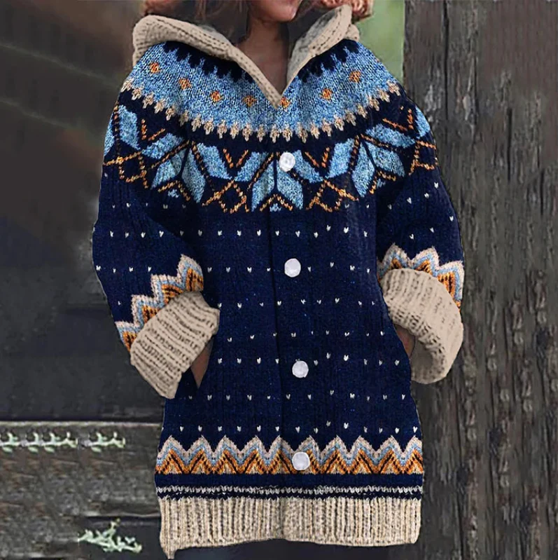 Elegante gestrickte Damenjacke für Stil und Komfort