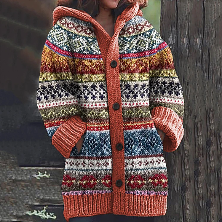 Elegante gestrickte Damenjacke für Stil und Komfort