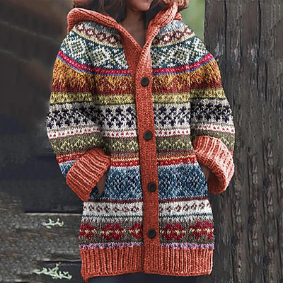Elegante gestrickte Damenjacke für Stil und Komfort