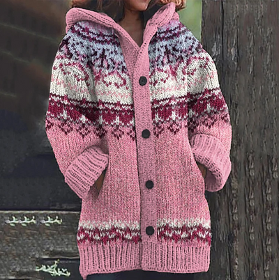 Elegante gestrickte Damenjacke für Stil und Komfort