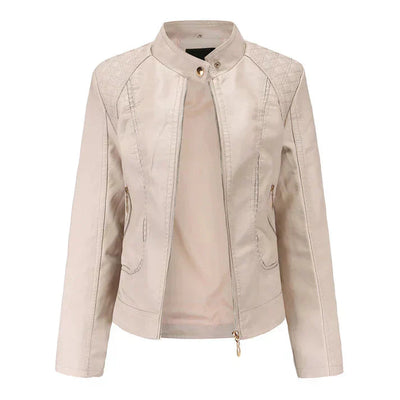Elegante Lederjacke für stilvolle Outfits
