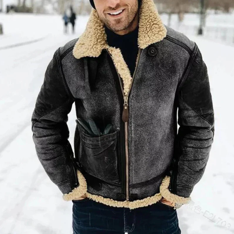 Elegante und robuste Herrenjacke für jeden Anlass