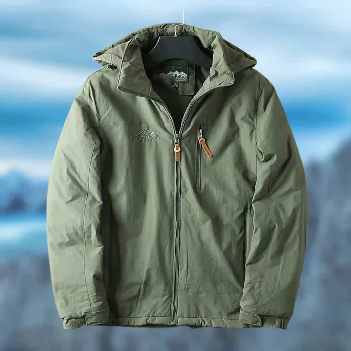 Elegante und warme Winterjacke für stilvolle Auftritte