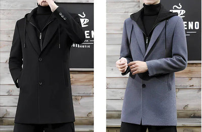 Eleganter Büromantel für moderne Urbanität