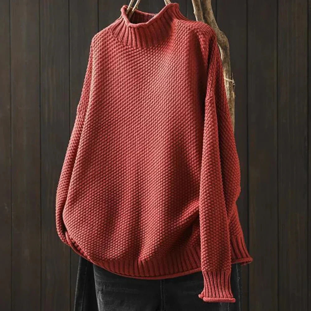 Eleganter Damenrollkragenpullover für stilvolle Looks