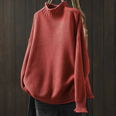 Eleganter Damenrollkragenpullover für stilvolle Looks