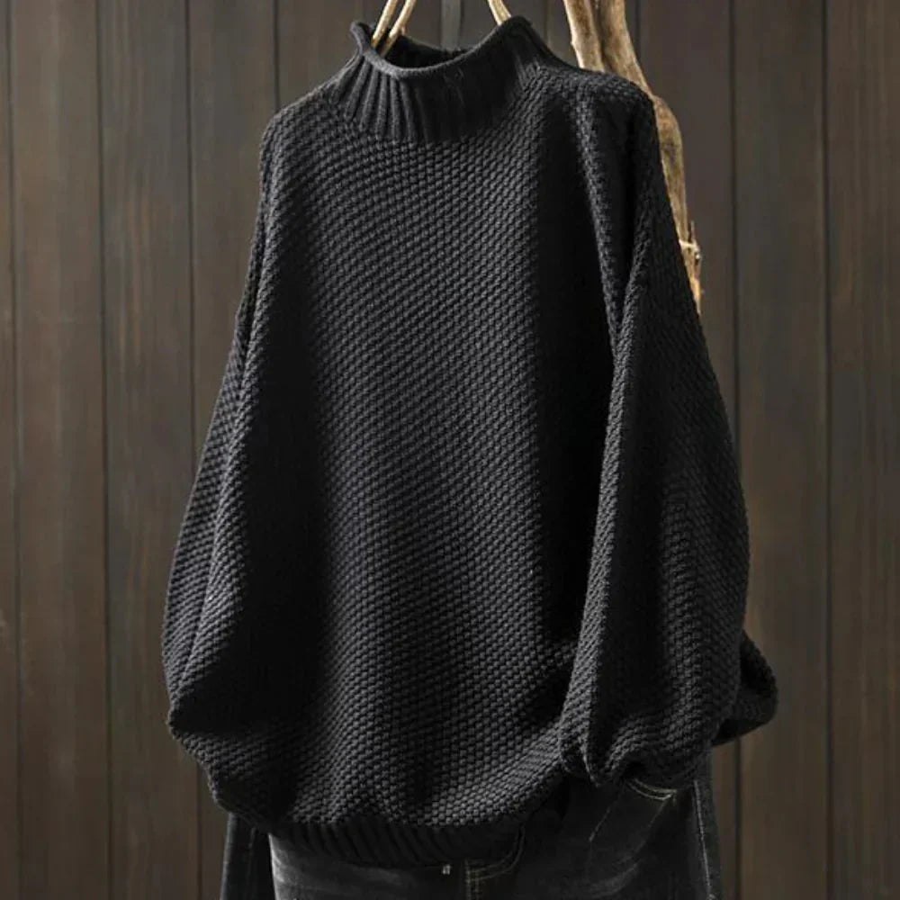 Eleganter Damenrollkragenpullover für stilvolle Looks