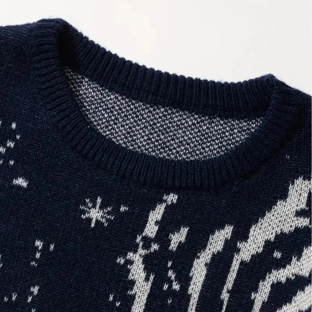 Eleganter Herren Strickpullover für Stil und Komfort