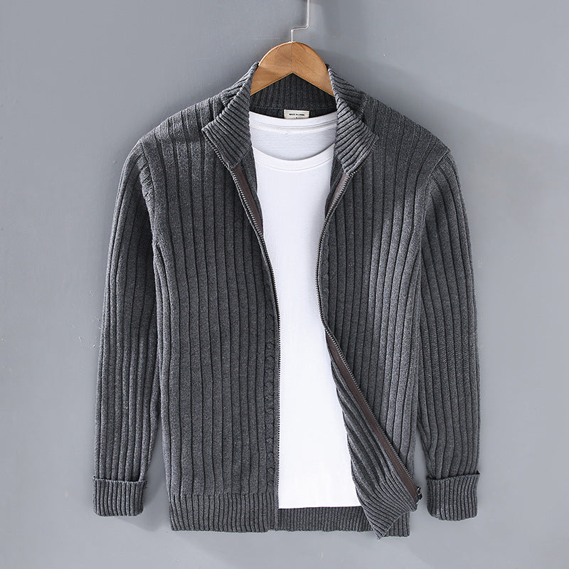 Eleganter Herrenpullover mit Reißverschluss – Stilvoll und Bequem