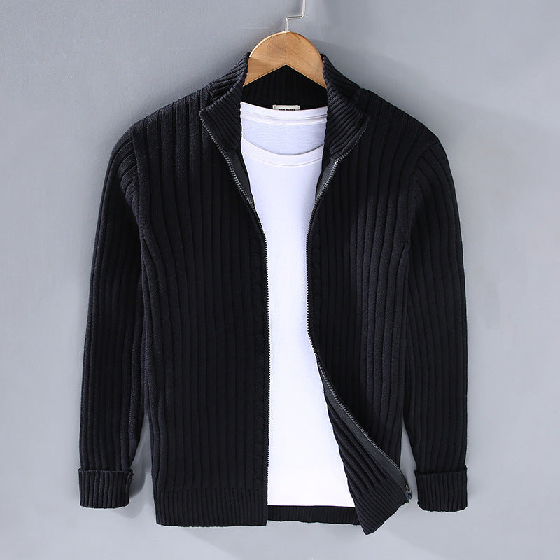 Eleganter Herrenpullover mit Reißverschluss – Stilvoll und Bequem