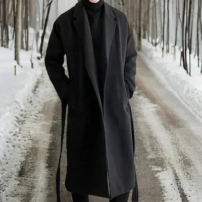 Eleganter und warmer Wollmantel für kalte Tage