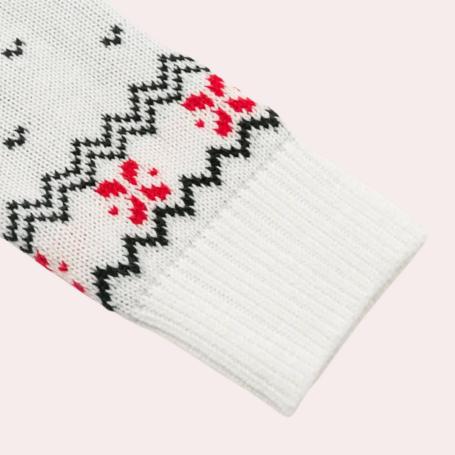 Eleganter Weihnachtspulli für Damen - Festlicher Stil und Komfort