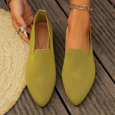 Heidi-Mode | Leichte Schuhe mit Spitzer Zehe und Rutschfester Sohle für Komfort