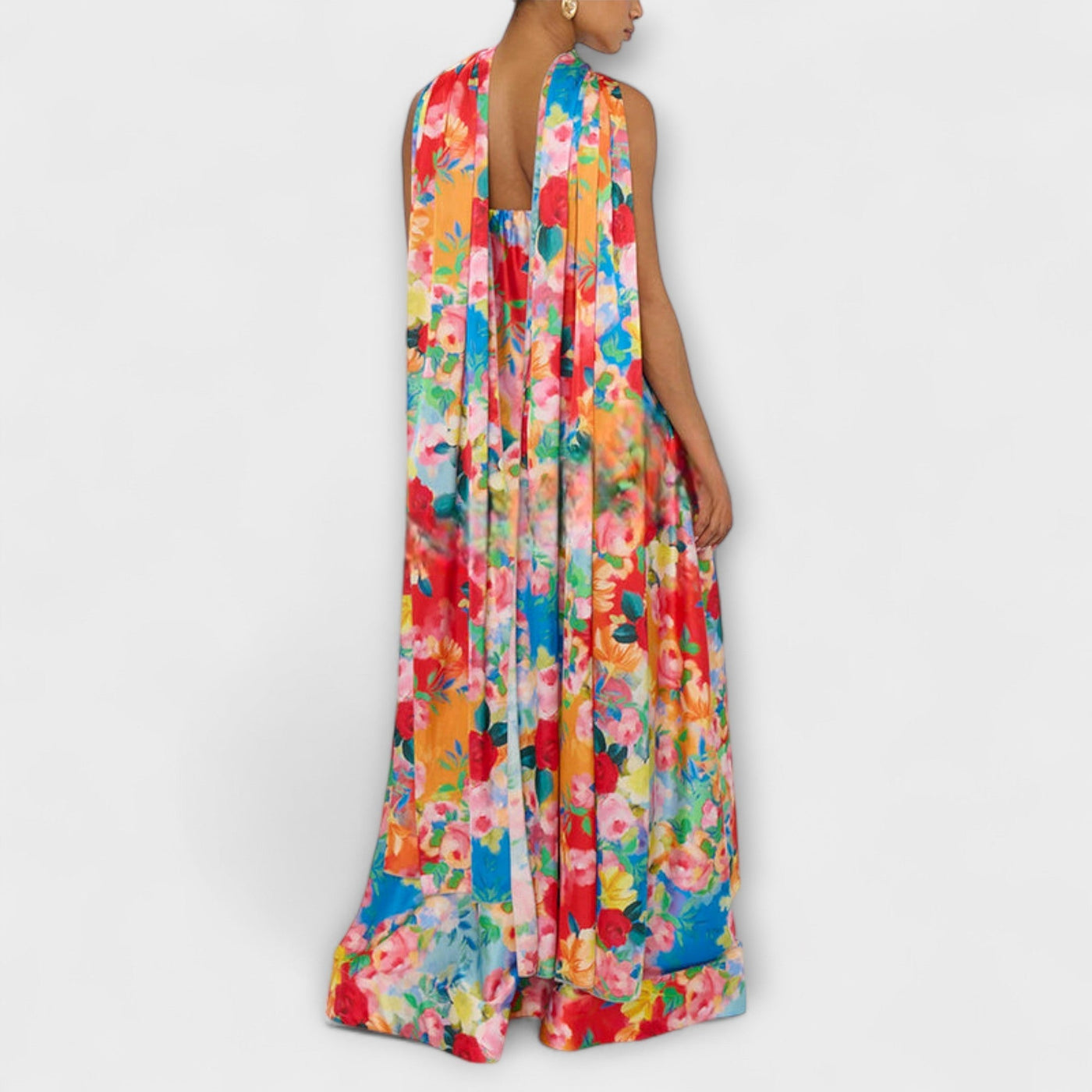 Harlow Off-Shoulder Floral Maxi Dress
